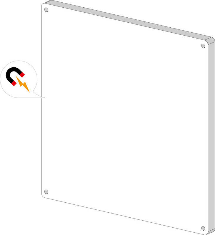 VIGA - Tablă magnetică de sters pentru perete