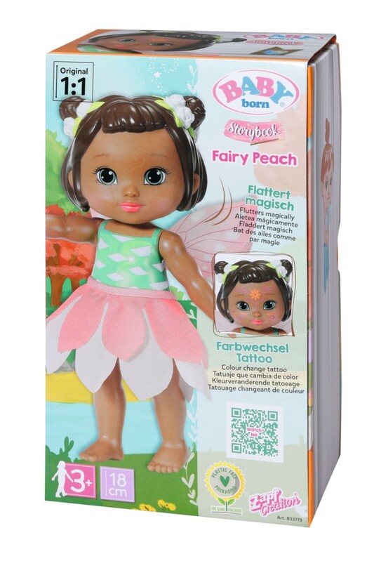 ZAPF - BABY born Storybook Peach Fairy, 18 cm